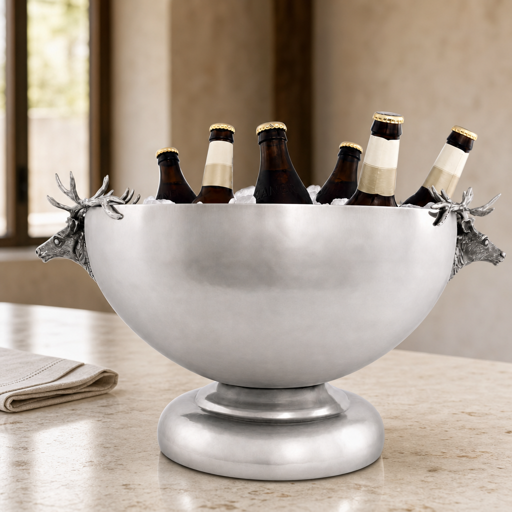 Elk Head Stainless Ice Tub 4