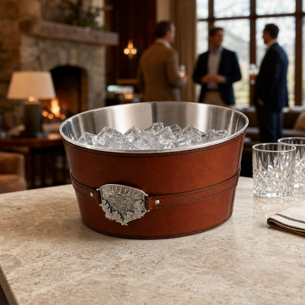 Leather Elk Ice Tub 5