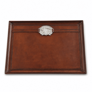 Leather Elk Catchall Tray