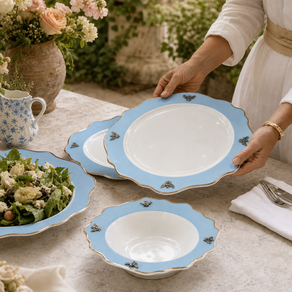 Bone China Arche of Bee Dinnerware 1