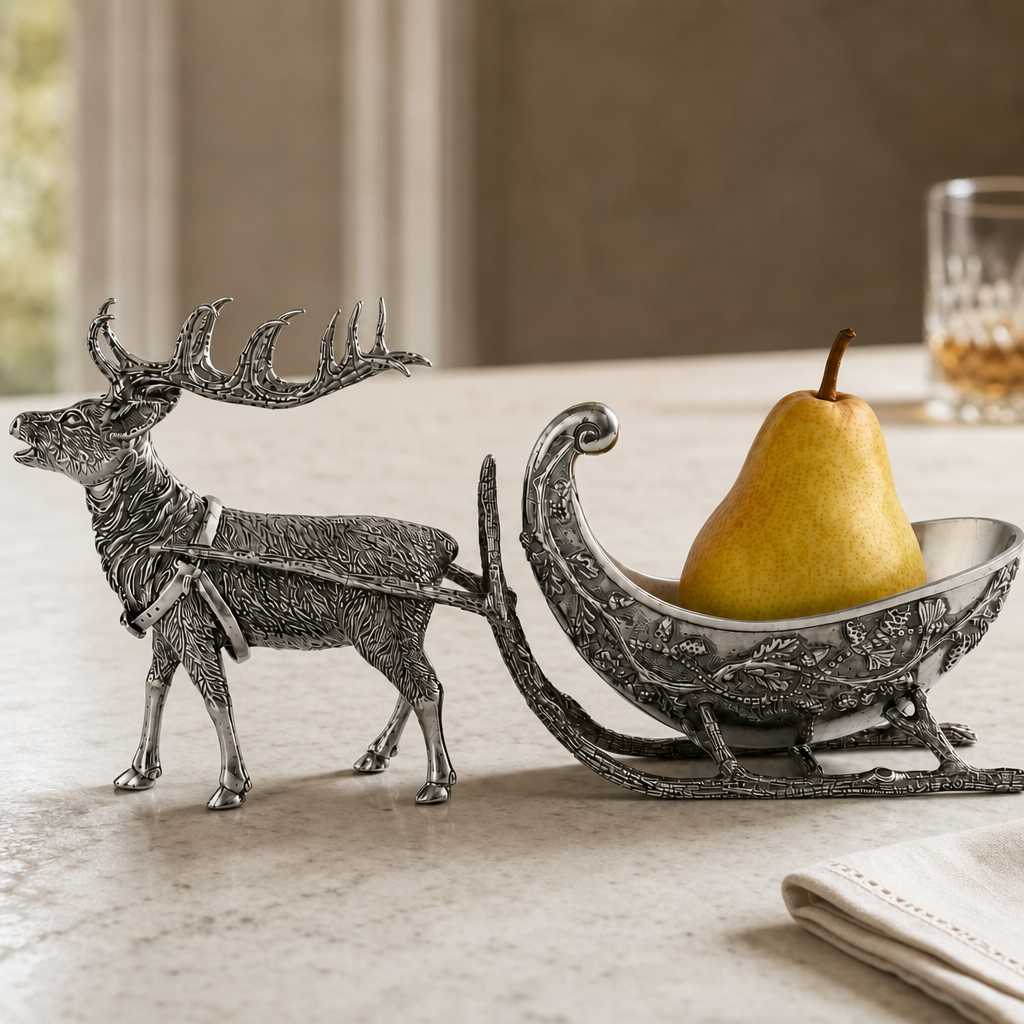 Reindeer Sleigh Dip Bowl 3
