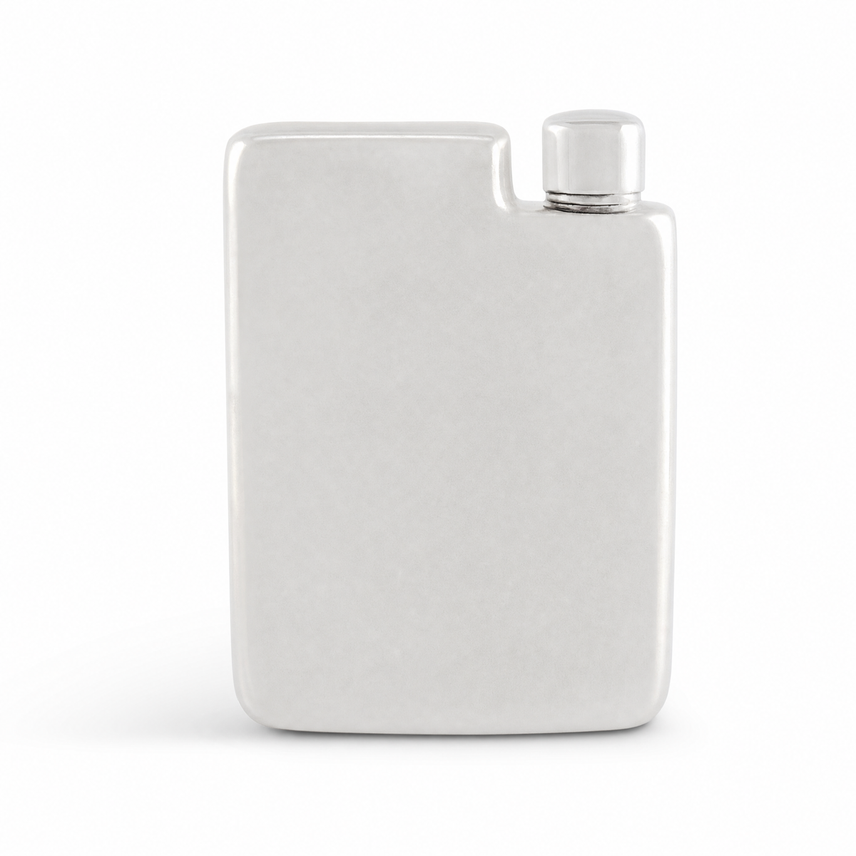 Classic Pewter Flask 10