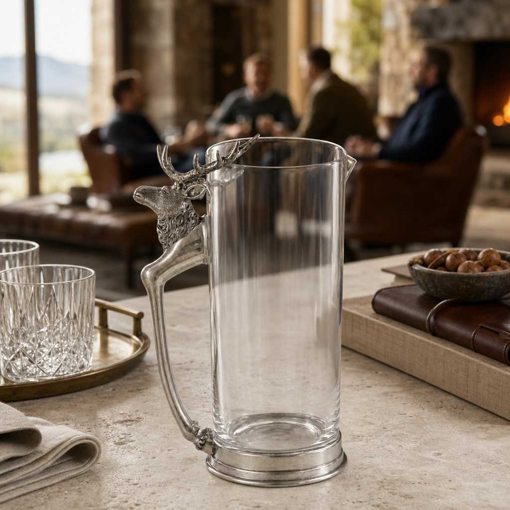 Deer Glass Pitcher 7