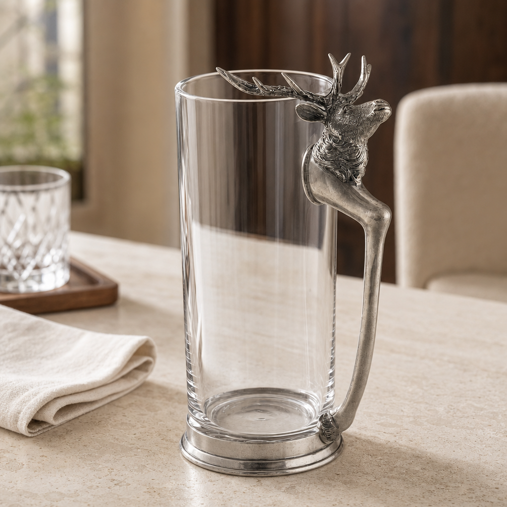 Deer Glass Pitcher 4