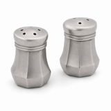 Mini Pewter Salt and Pepper 1