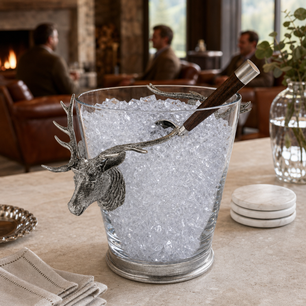Deer Head Ice Bucket 9