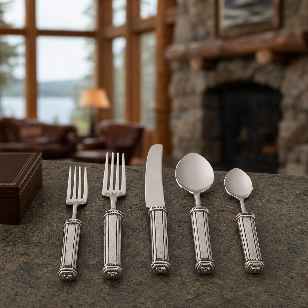 Leaf Flatware Set 4