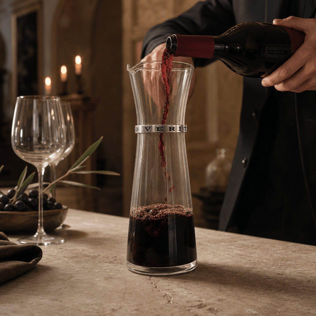 Medici In Vino Veritas Wine Carafe 6