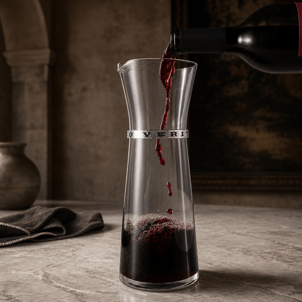Medici In Vino Veritas Wine Carafe 2
