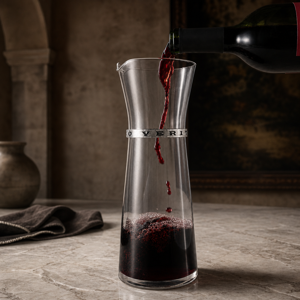 Medici In Vino Veritas Wine Carafe 1
