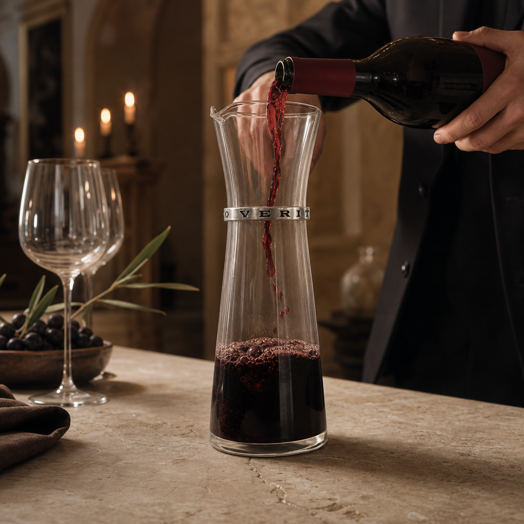 Medici In Vino Veritas Wine Carafe 6