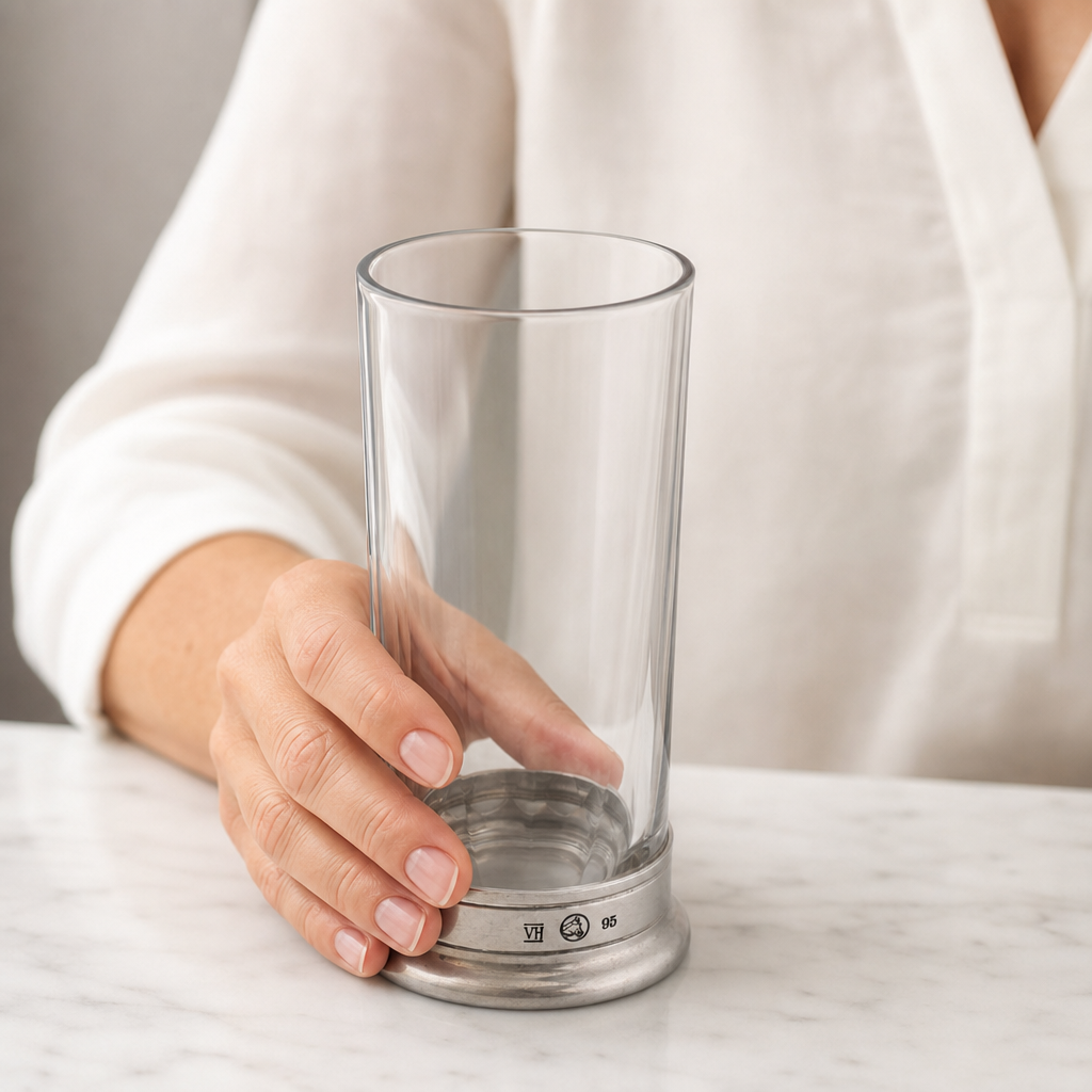 Highball - Hatched Glass 10