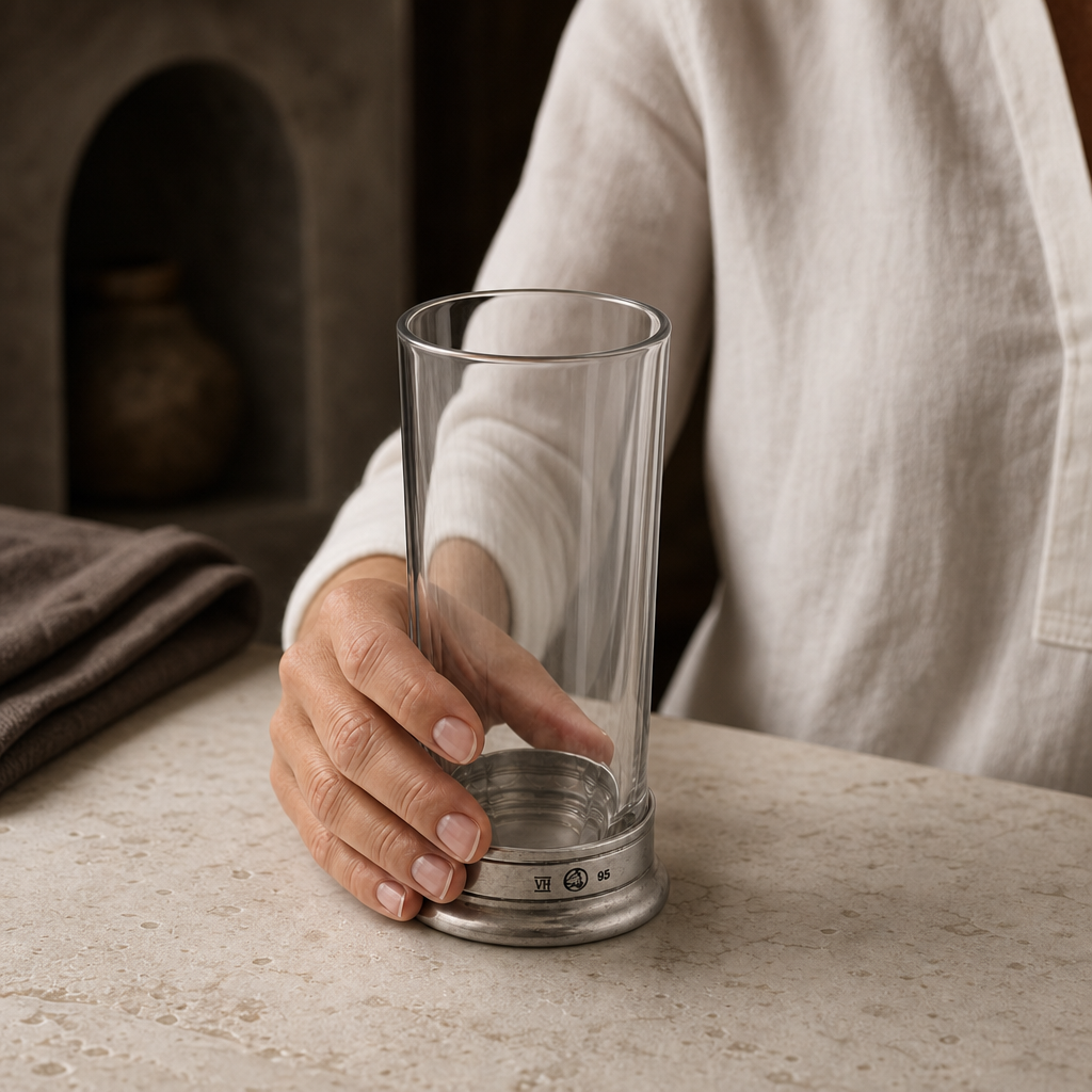 Highball - Hatched Glass 3