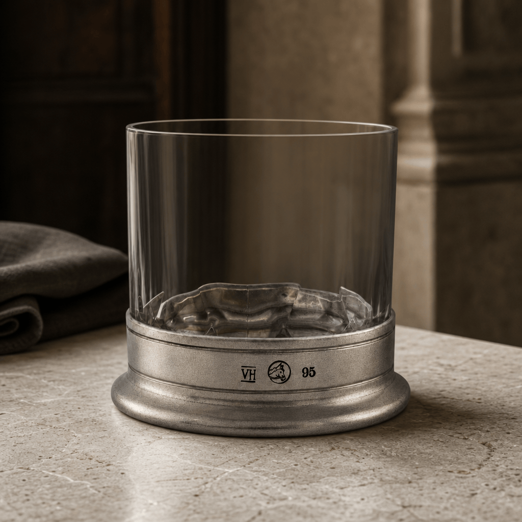 Double Old-Fashioned - Hatched Glass 5