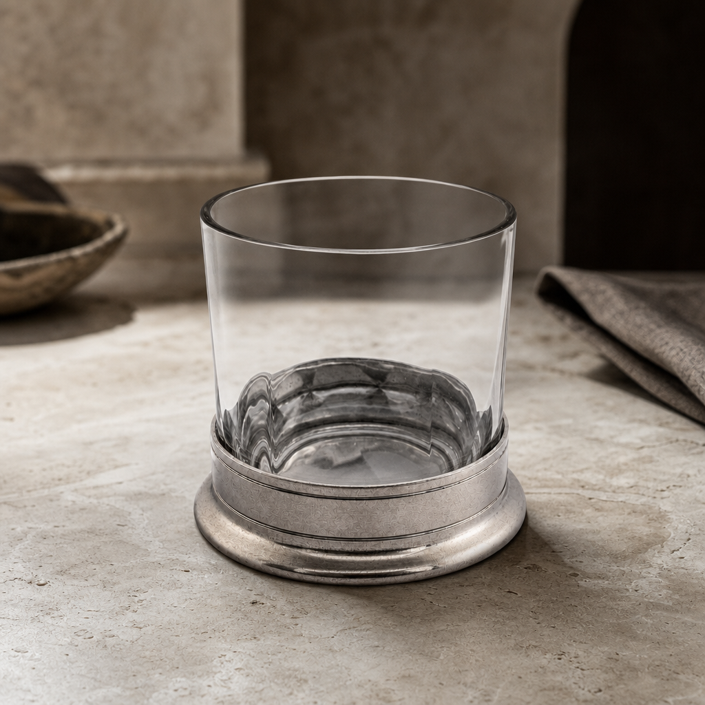 Double Old-Fashioned - Hatched Glass 4