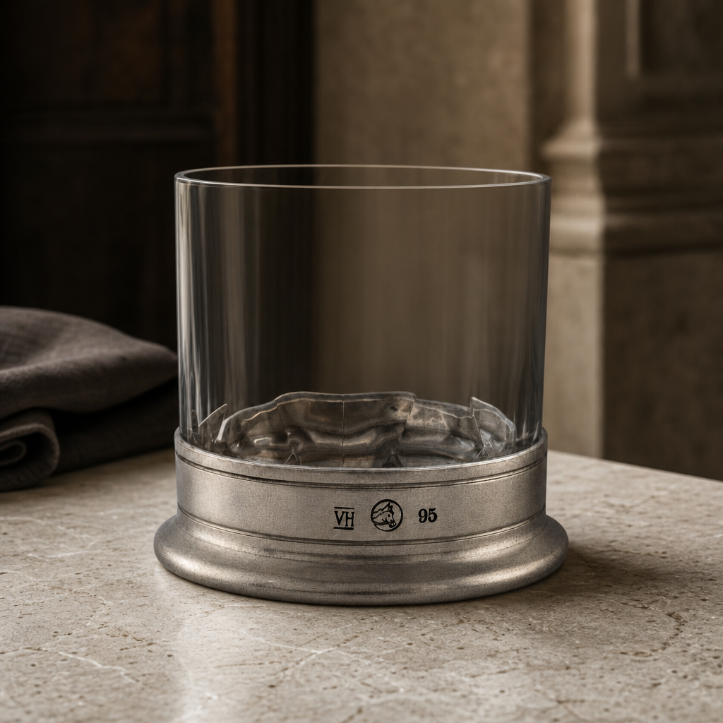 Double Old-Fashioned - Hatched Glass 5