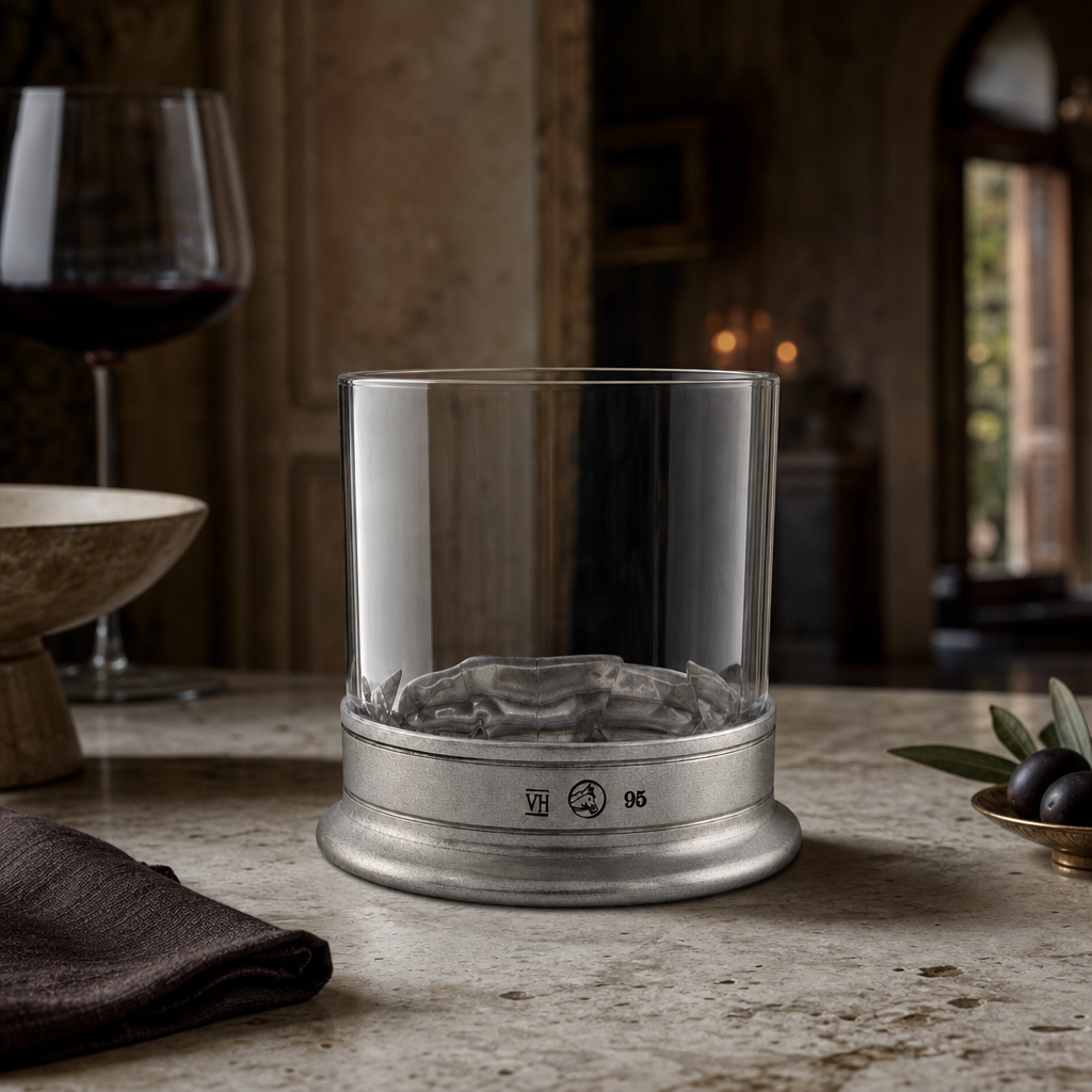 Double Old-Fashioned - Hatched Glass 9