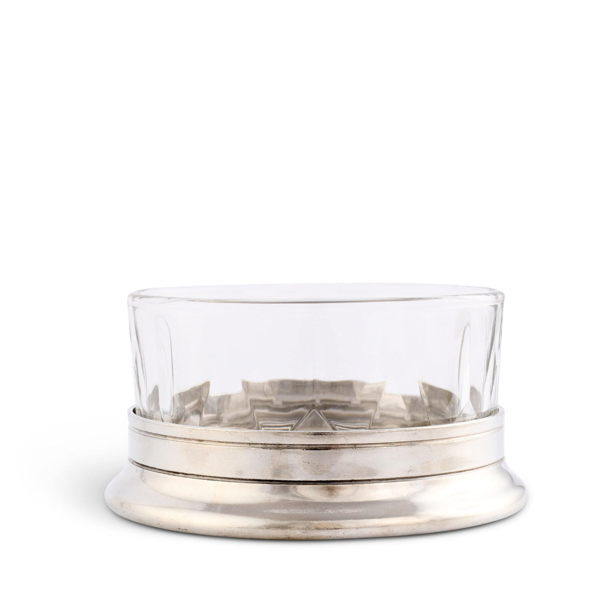 Nut Bowl Hatched Glass