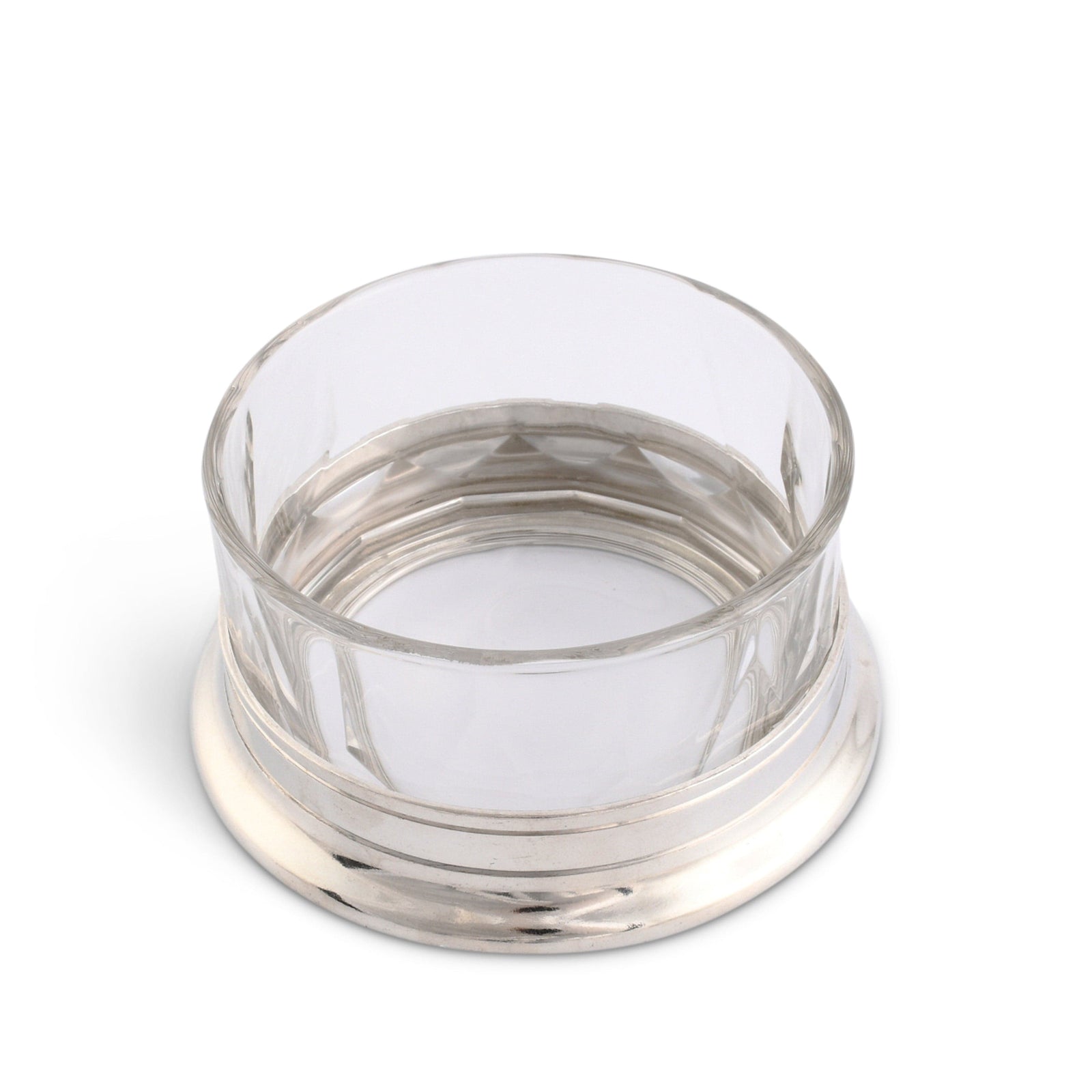 Nut Bowl Hatched Glass