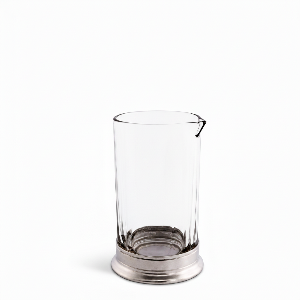 Mixing Pitcher and Stirrer - Hatched Glass 1