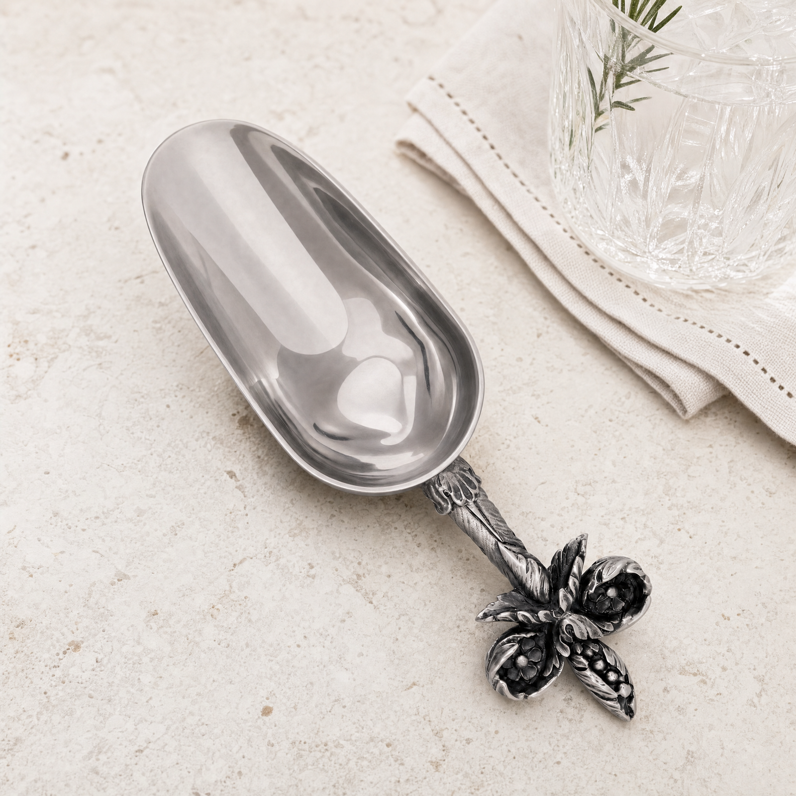 Fleur De Lis Ice Scoop 1