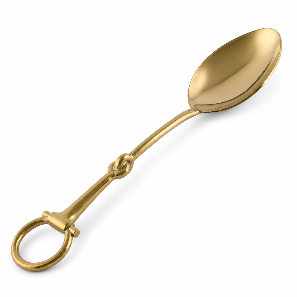 Bit Serving Spoon - Stainless Steel Shiny Gold 1