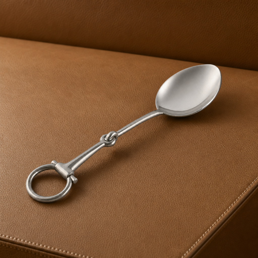 Bit Serving Spoon - Stainless Steel Matt Silver 1