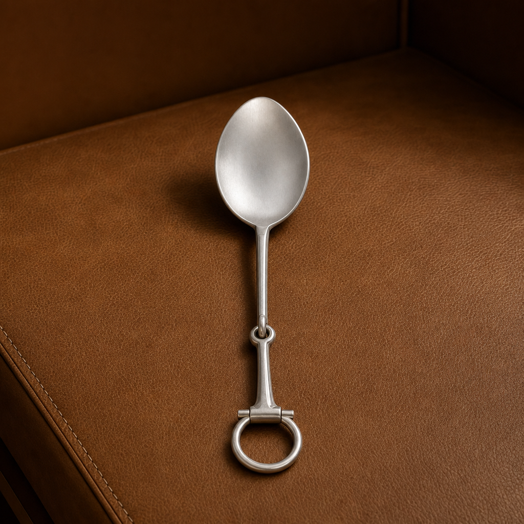 Bit Serving Spoon - Stainless Steel Matt Silver 3