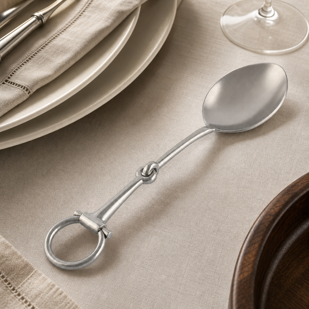 Bit Serving Spoon - Stainless Steel Matt Silver 1