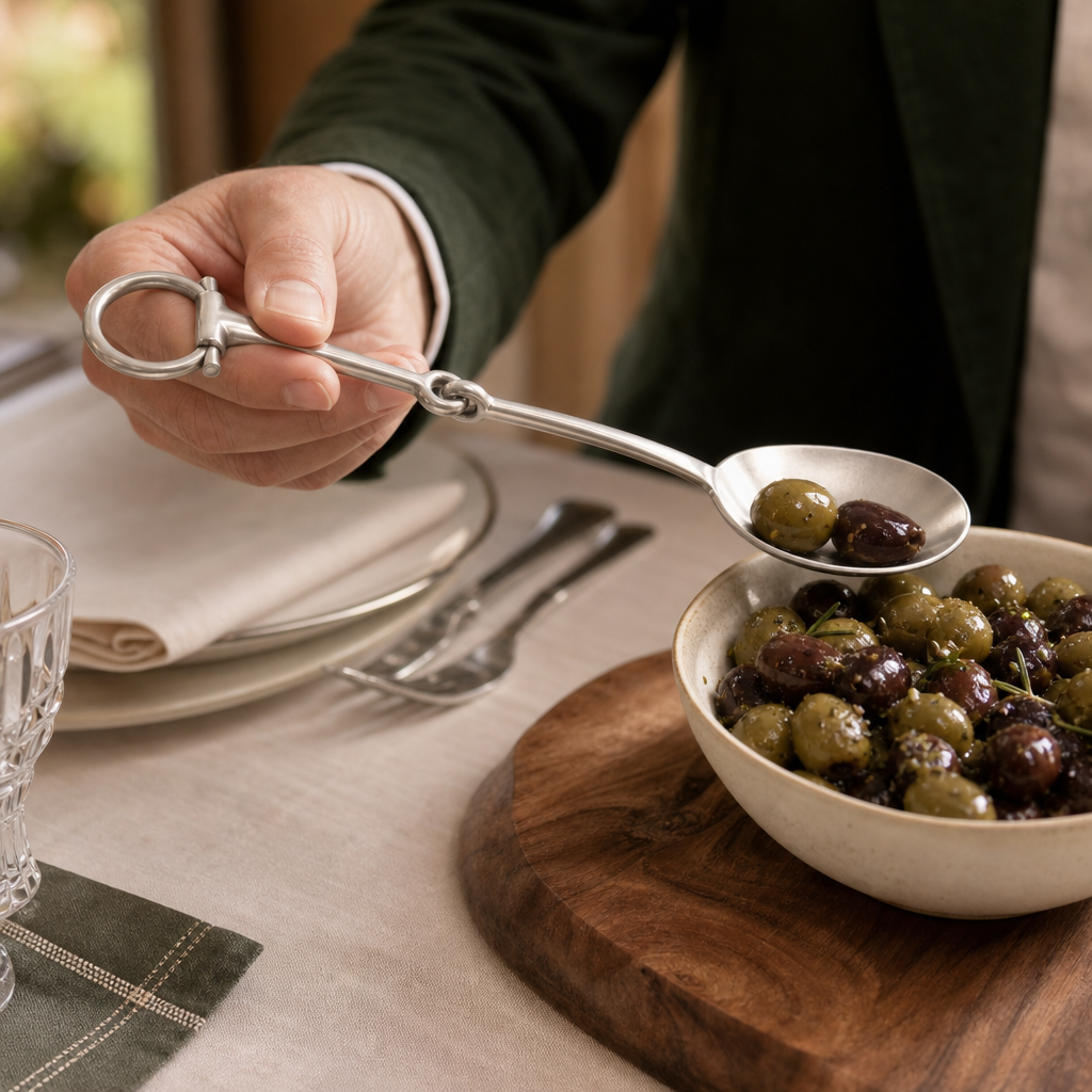 Bit Serving Spoon - Stainless Steel Matt Silver 4