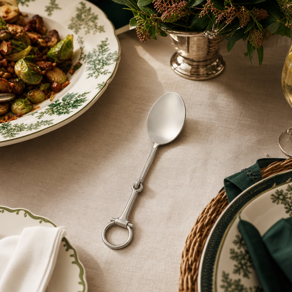 Bit Serving Spoon - Stainless Steel Matt Silver 5