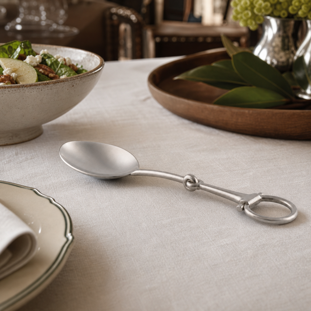 Bit Serving Spoon - Stainless Steel Matt Silver 6