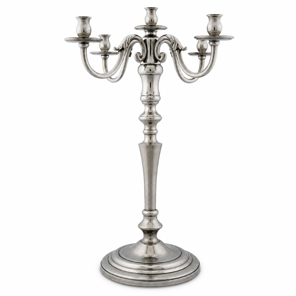 French Candlestick 5 Light Large 1