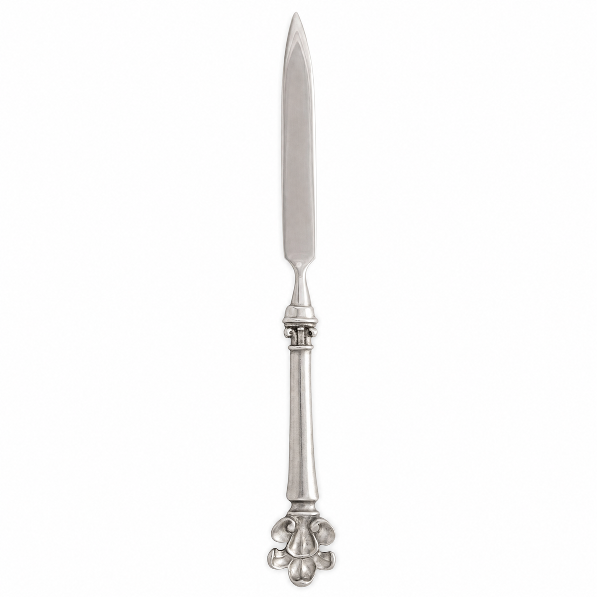 Pewter Provencal Pattern Letter Opener 1