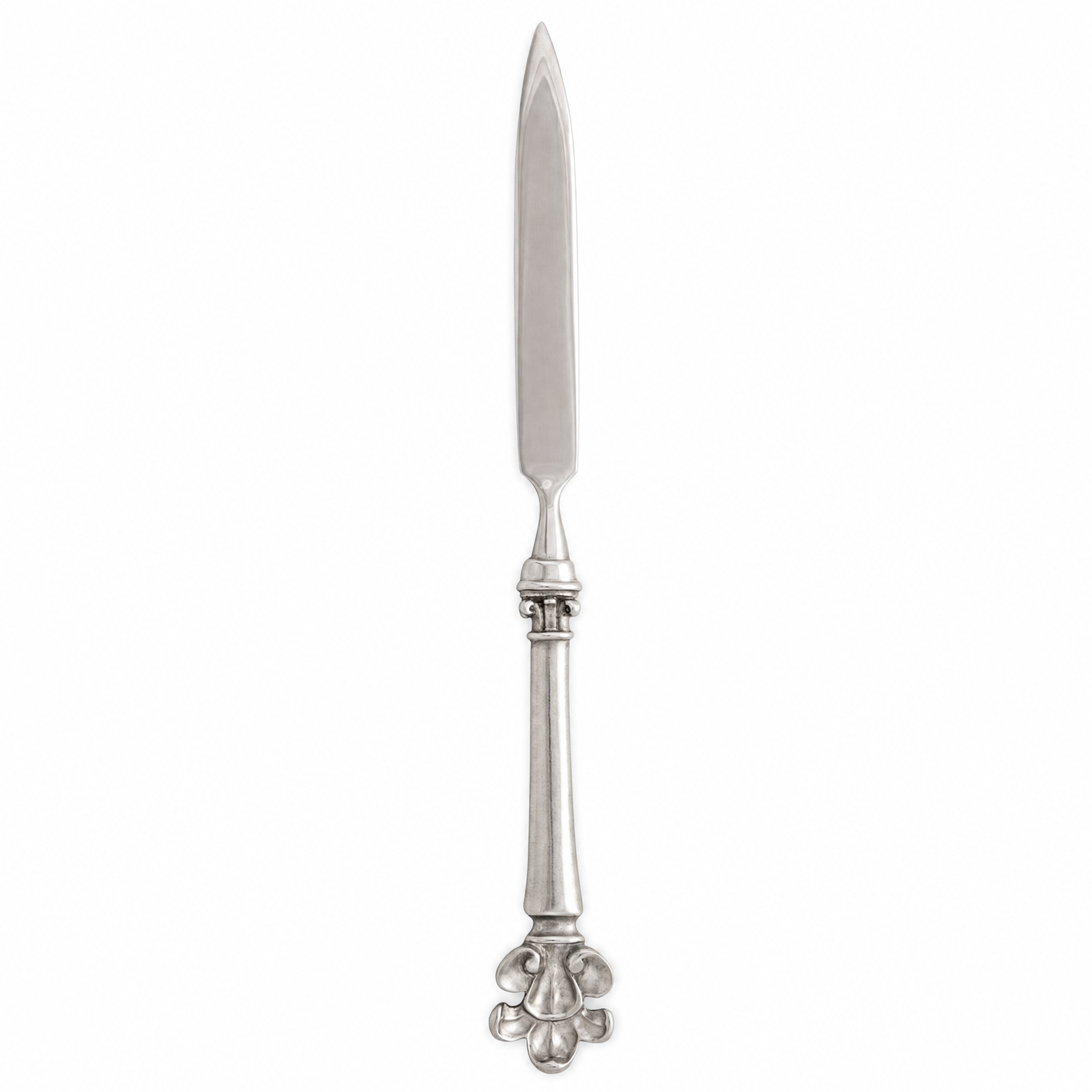Pewter Provencal Pattern Letter Opener 1