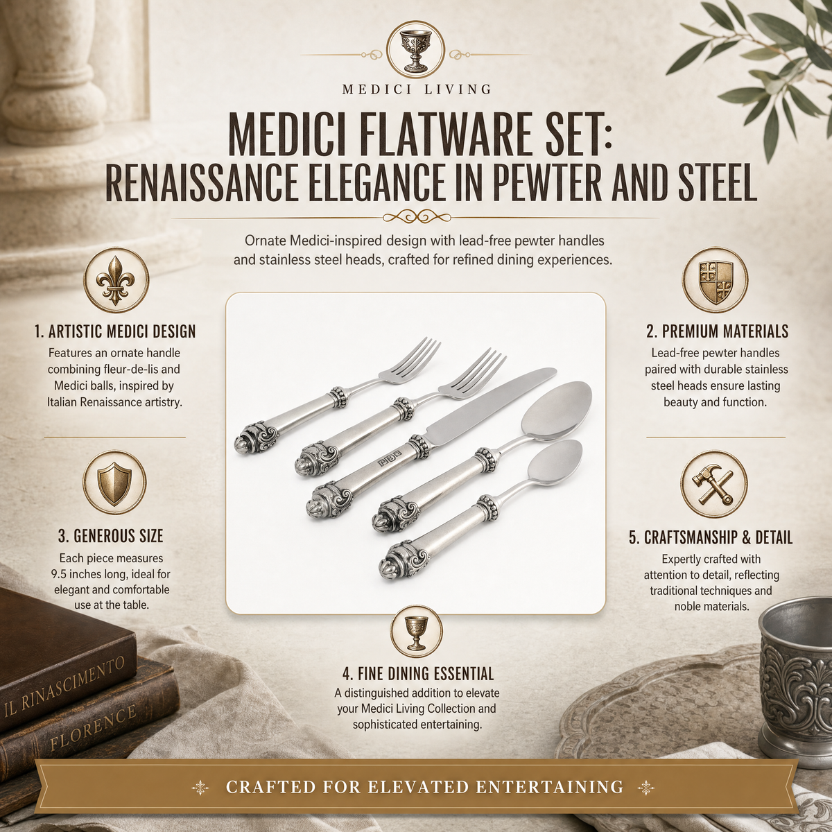 Medici Flatware Set 11