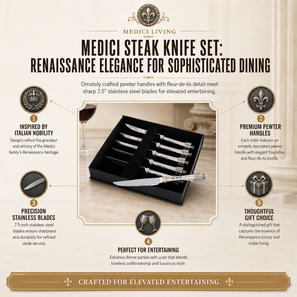 Medici Steak Knife Set 4