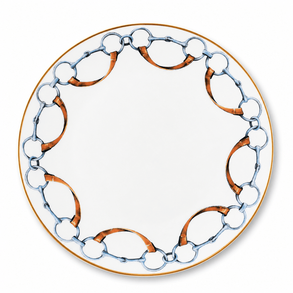 Wellington Bit Pattern Bone China Round Dinner Plate 1