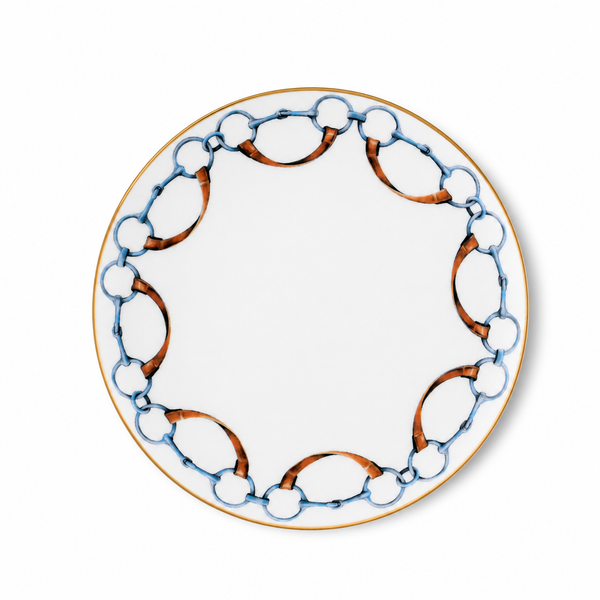 Wellington Bit Pattern Bone China Round Salad Plate 1