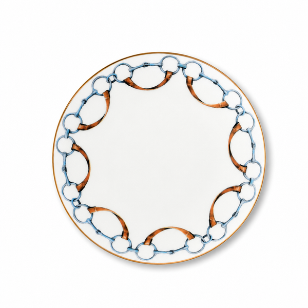 Wellington Bit Pattern Bone China Round Salad Plate 1
