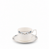 Amarillo Concho Pattern Bone China Cup and Saucer 1