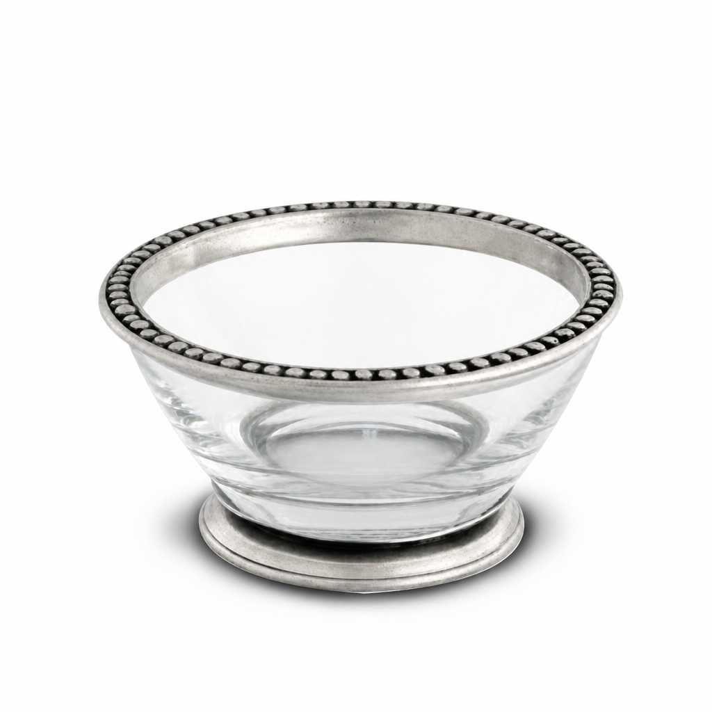 Pewter Beaded Medici Bowl 1
