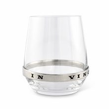 In Vino Veritas Stemless Red Wine Glass 1
