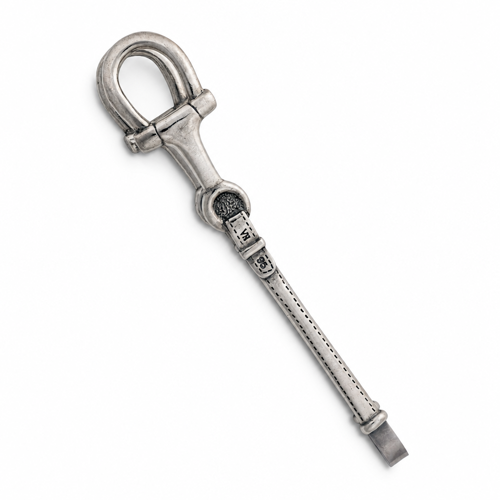 Equestrian Pewter Bit Ice Tong 8