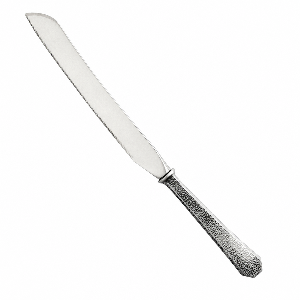 Hammered Cake Knife 1