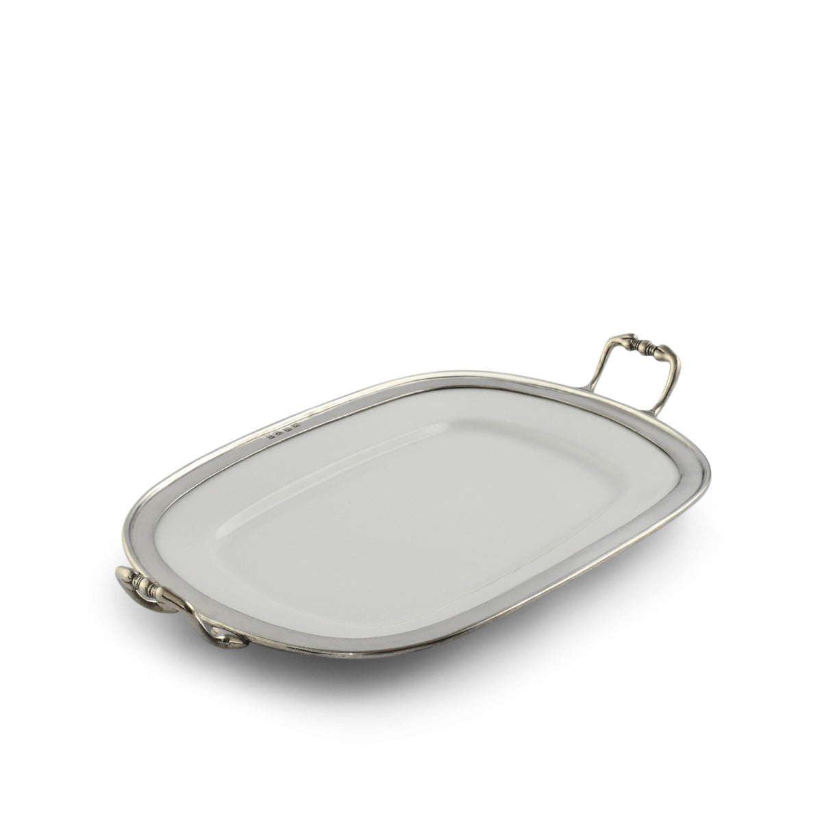 Vagabond House Rectangle Tray Porcelain with Handles Product Image