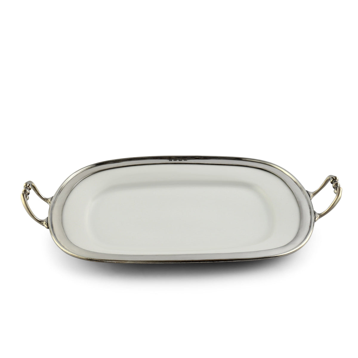 Rectangle Tray Porcelain with Handles