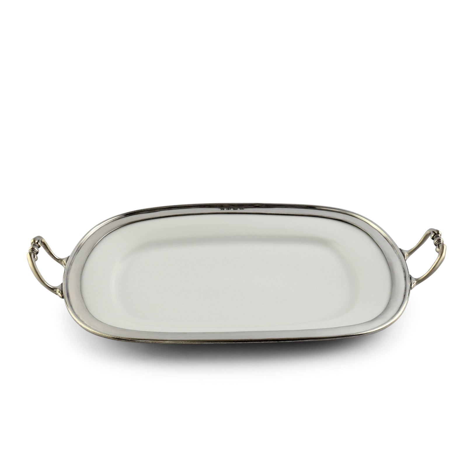 Rectangle Tray Porcelain with Handles