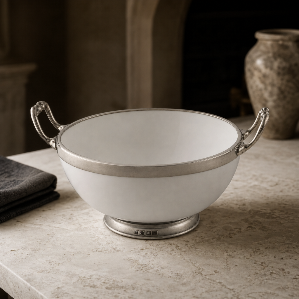 Serving Bowl Porcelain with Handles 5