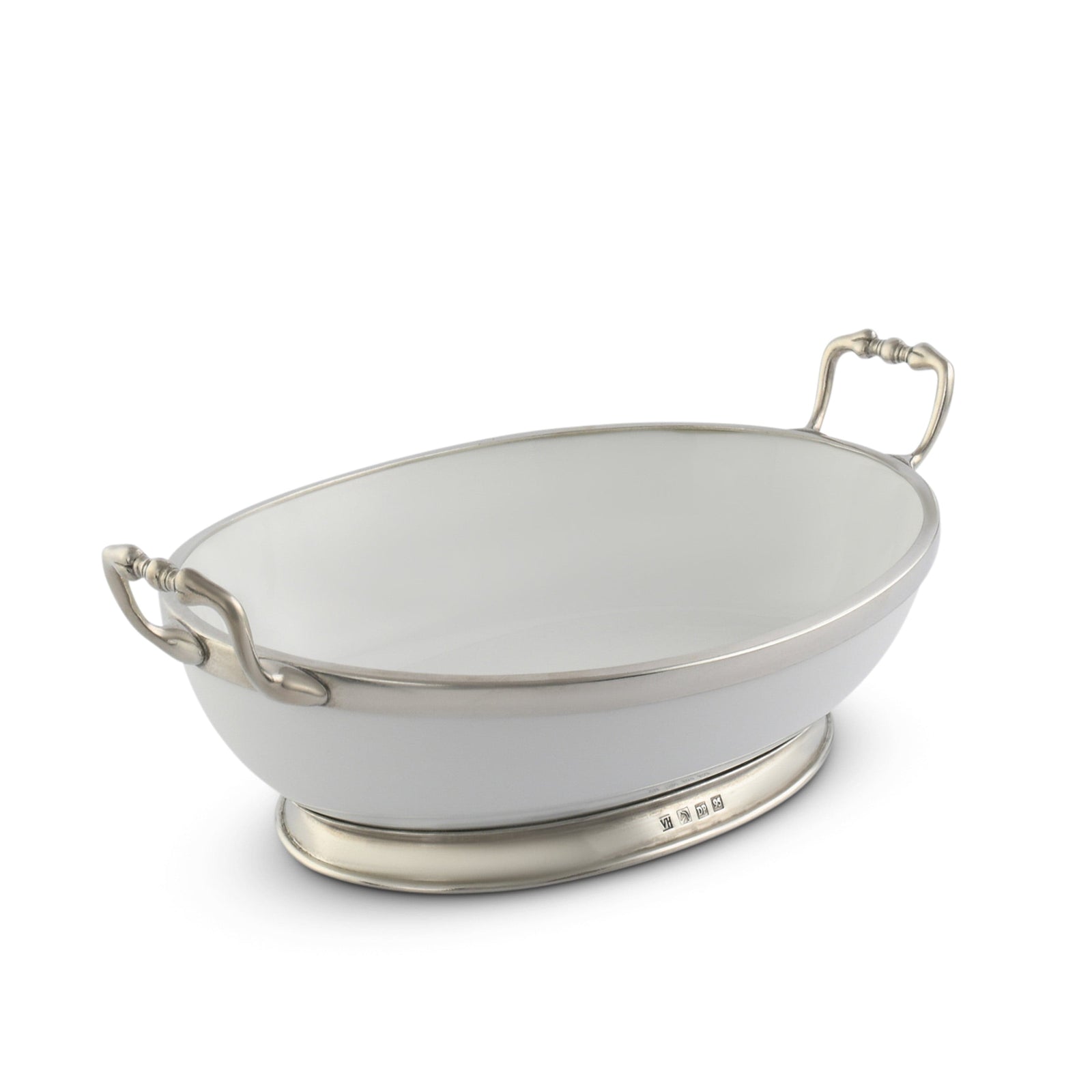 Oval Bowl Porcelain with Handles